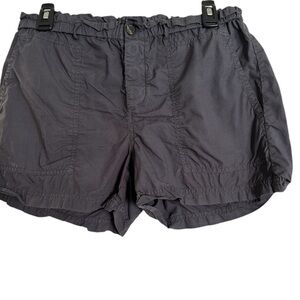 Lou & Grey Dark Gray Chino Shorts Women’s S 100% Cotton